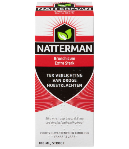 100 ml Natterman Bronchicum Extra Sterk Stroop