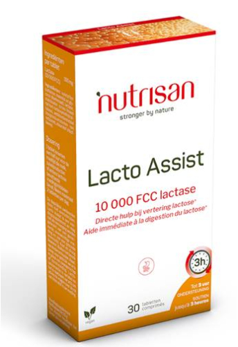 Nutrisan Lacto Assist 10.000 FCC Lactase 30 tablets