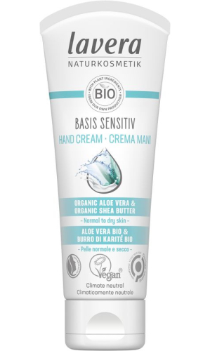 75 ml Lavera Basis Sensitiv Handcreme Biologisch