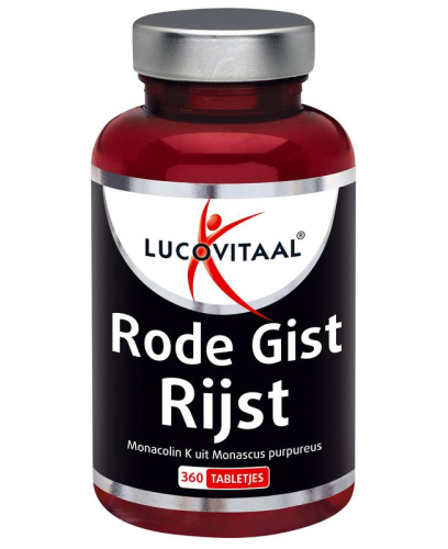 360 Tabletten Lucovitaal Rode Gist Rijst