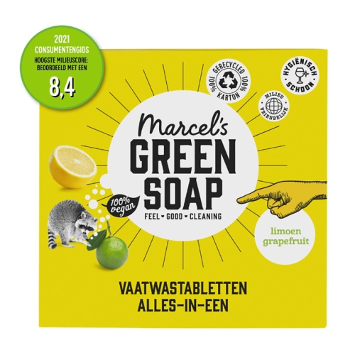 Marcel's Green Soap Vaatwastabletten All-in-One 25 pieces