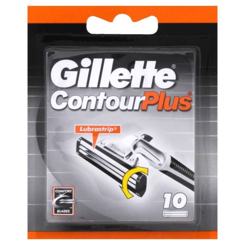 Gillette Contour Plus Scheermesjes 10 Stücke