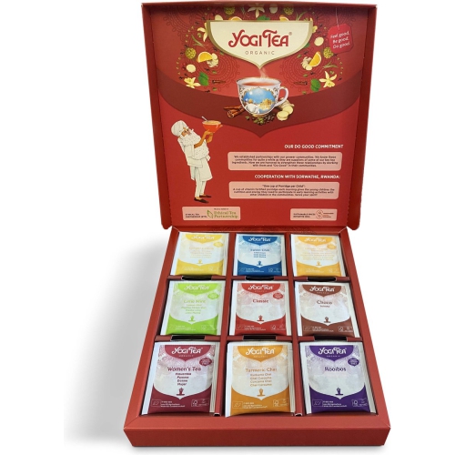 Yogi Tea Selection Box met 9 Verschillende Smaken Biologisch 1 stuk