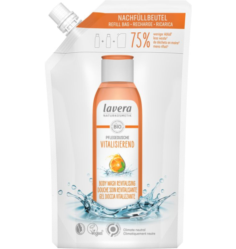 Lavera Refill Bag Body Wash Revitalising Biologisch