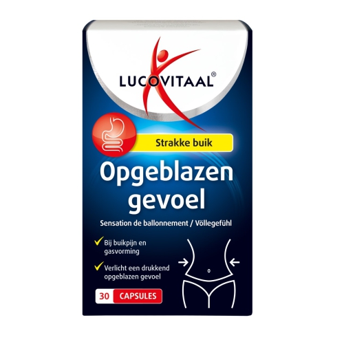 30 Kapseln Lucovitaal Opgeblazen Gevoel