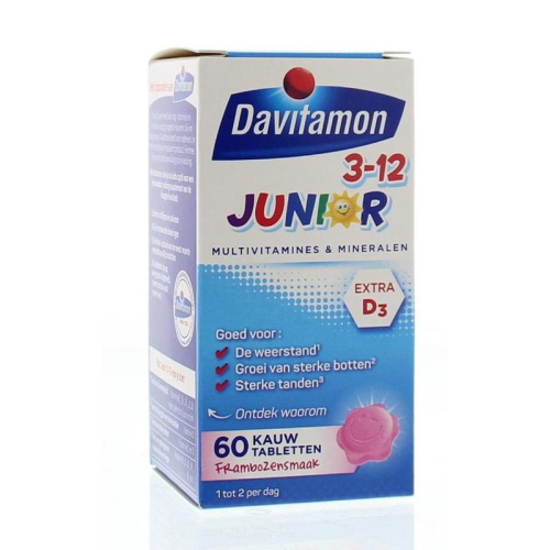 Davitamon Junior Multivitamines & Mineralen 3-12 jaar