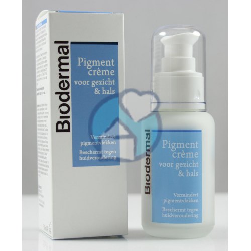 Biodermal Pigmentcreme Gezicht-Nek 50 Ml