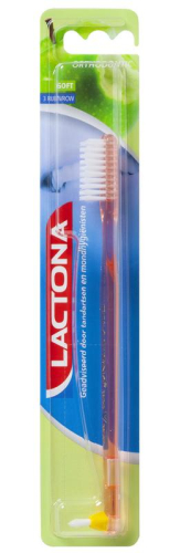 Lactona Tandenborstel Orthodontic Soft 1 package