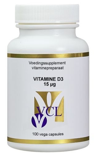 100 Kapseln Vital Cell Life Vitamine D3 15 mcg