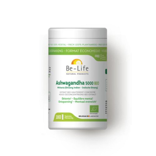 Be-Life Ashwagandha 5000 Biologisch