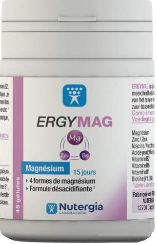 45 capsules Nutergia ErgyMag