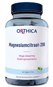 120 Tabletten Orthica Magnesiumcitraat-200