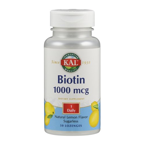 50 smelttabletjes KAL Biotin 1000 mcg