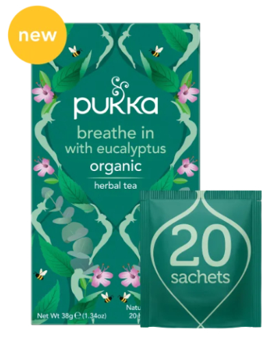 Pukka Breathe in with Eucalyptus Thee Biologisch 20 bag
