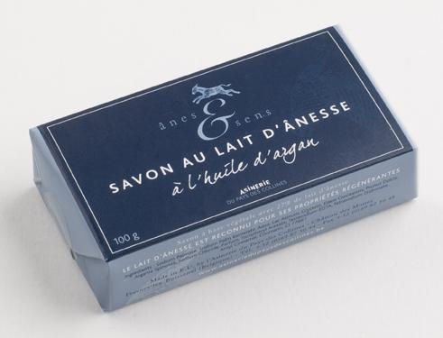 100 Gramm Asinerie du Pays des Collines Ezelinnenmelk Zeep met Argaanolie