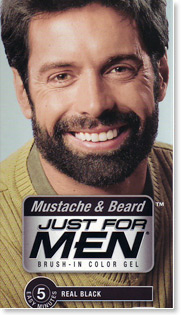 Just For Men Zwart Snor Baard Bakkebaarden 1 Pack