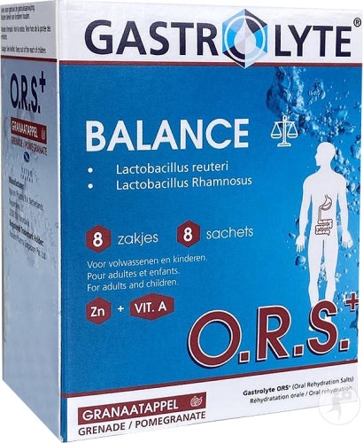 Gastrolyte O.R.S.+ Balance 8 Sachets