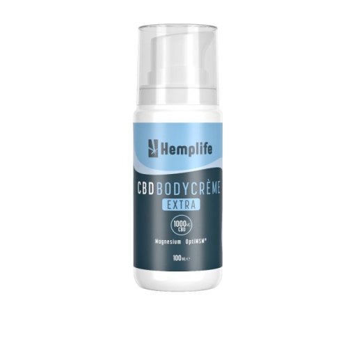 Hemplife CBD + Magnesium Bodycrème Extra 100 Ml