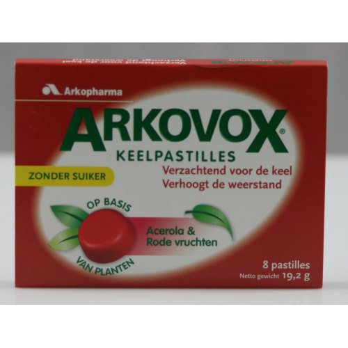 Arkopharma Arkovox Acerola Rode Vruchten 8 pastilles