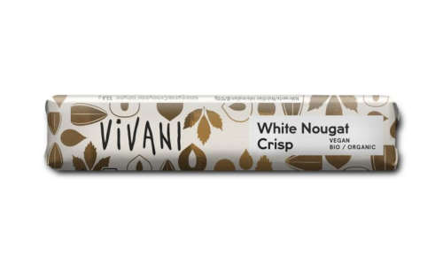 Vivani Chocoladereep White Nougat Crisp Biologisch