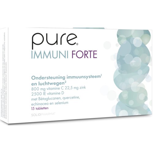 15 tabletten Solidpharma Pure Immuni Forte