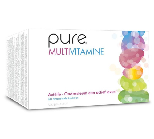 60 tabletten Solidpharma Pure Multivitamine