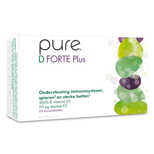 60 Kautabletten Solidpharma Pure D Forte Plus