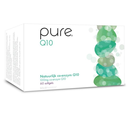 60 softgels Solidpharma Pure Q10 100 mg