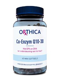 60 Softgels Orthica Co-Enzym Q10-30