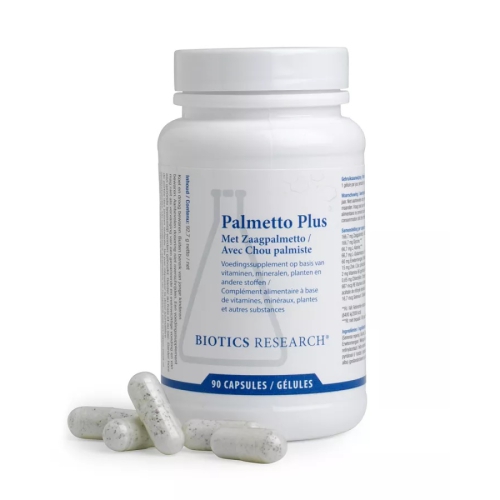 90 capsules Biotics Palmetto Plus