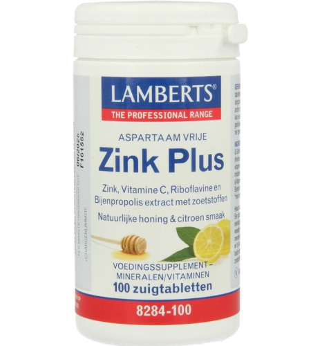 100 zuigtabletten Lamberts Zink Plus
