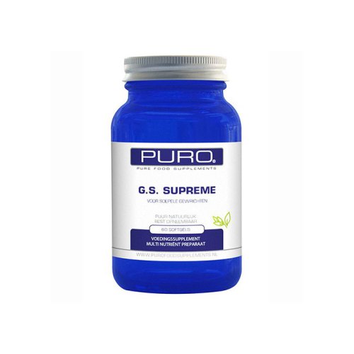 60 softgels Puro Food Supplements G.S. Supreme