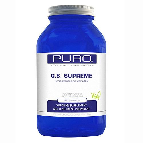 180 softgels Puro Food Supplements G.S. Supreme