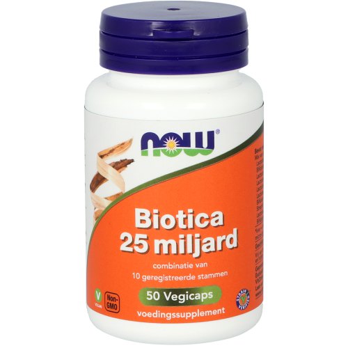 50 Kapseln NOW Biotica 25 Miljard