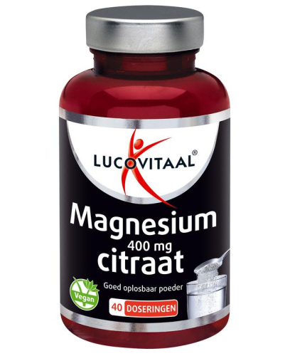 100 Gramm Lucovitaal Magnesium Citraat 400 mg
