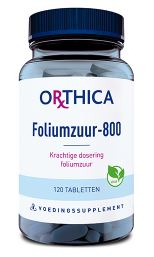 120 Tabletten Orthica Foliumzuur-800