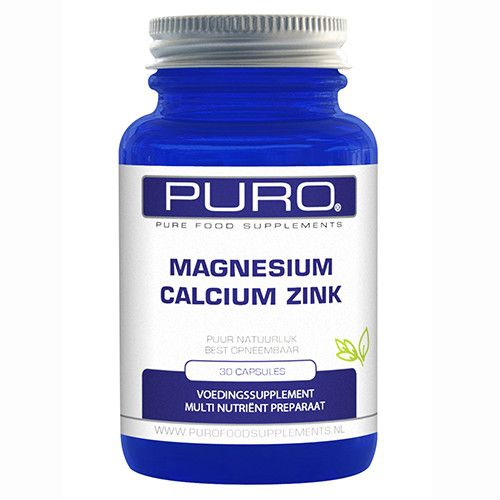 Puro Food Supplements Magnesium Calcium Zink