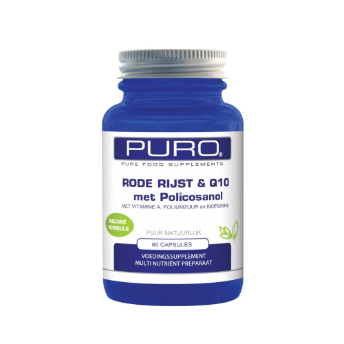  Puro Food Supplements Rode Rijst & Q10 met Policosanol