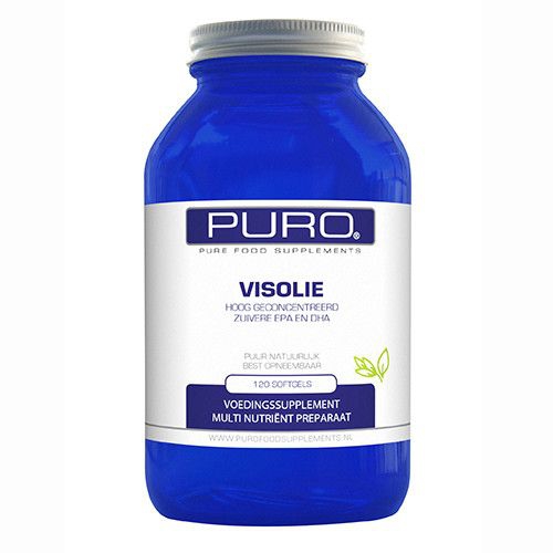 120 softgels Puro Food Supplements Visolie
