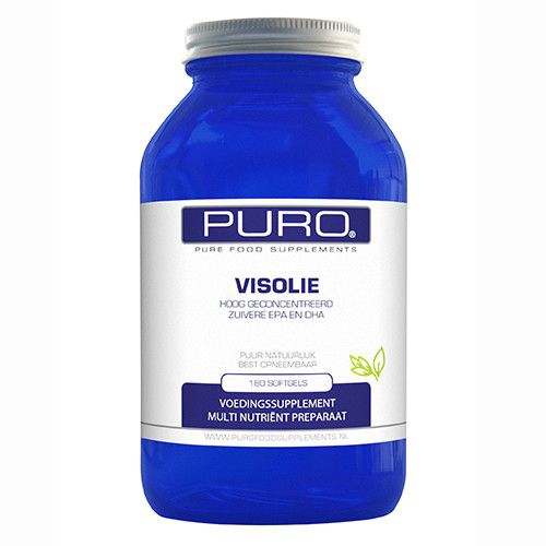 180 softgels Puro Food Supplements Visolie
