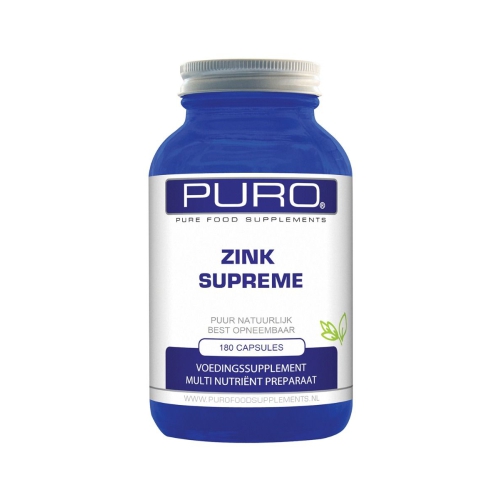 Puro Food Supplements Zink Supreme