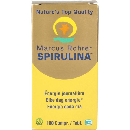 180 tabletten Marcus Rohrer Spirulina in Glazen Pot