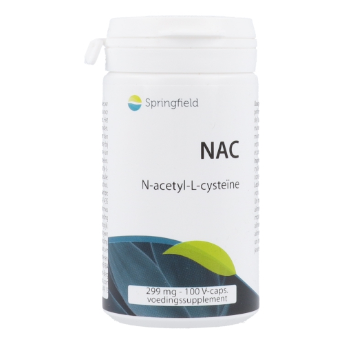 100 capsules Springfield NAC N-Acetyl-L-Cysteine 299 mg