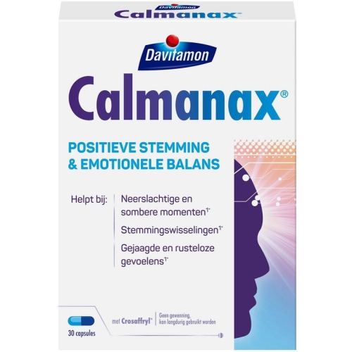 Davitamon Calmanax Positieve Stemming & Emotionele Balans 30 capsules