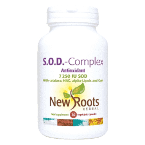 New Roots Herbal S.O.D. Complex 30 capsules