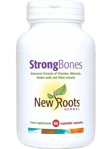 90 capsules New Roots Herbal Strong Bones