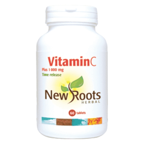 60 tabletten New Roots Herbal Vitamine C Plus 1000 mg