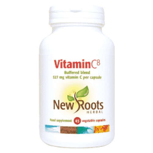 45 capsules New Roots Herbal Vitamine C8