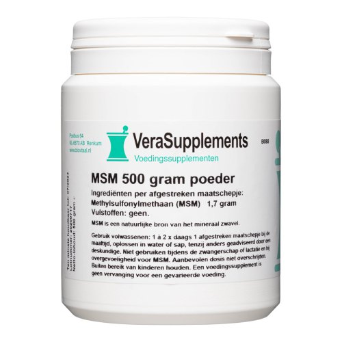 VeraSupplements MSM Poeder (Methylsulfonylmethaan)