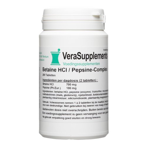 VeraSupplements Betaïne HCI / Pepsine Complex